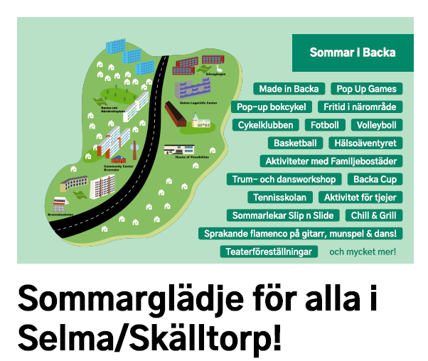 Sommaraktiviteter i Selma stad